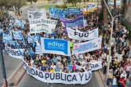 Unas 100 mil personas marcharon en Córdoba, en defensa de la educación y la salud pública
