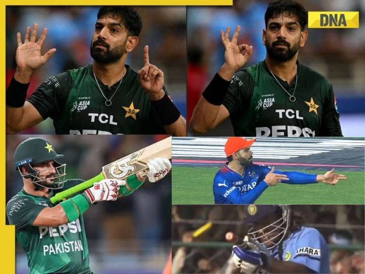 Haris Rauf defends '6-0 gesture' in ICC hearing; Farhan cites Virat, MS Dhoni
