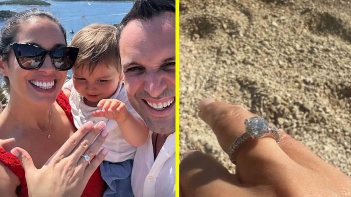 "Un momento mágico e inesperado": Vanesa Borghi anuncia compromiso con su pareja Carlos Garcés