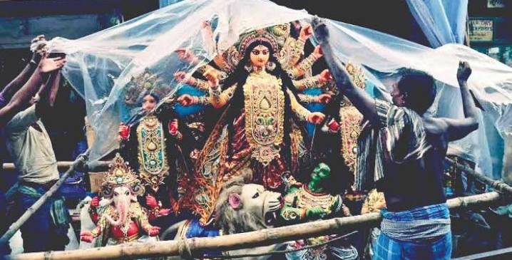 Low-Pressure System Threatens Odisha Durga Puja with Heavy Rain
