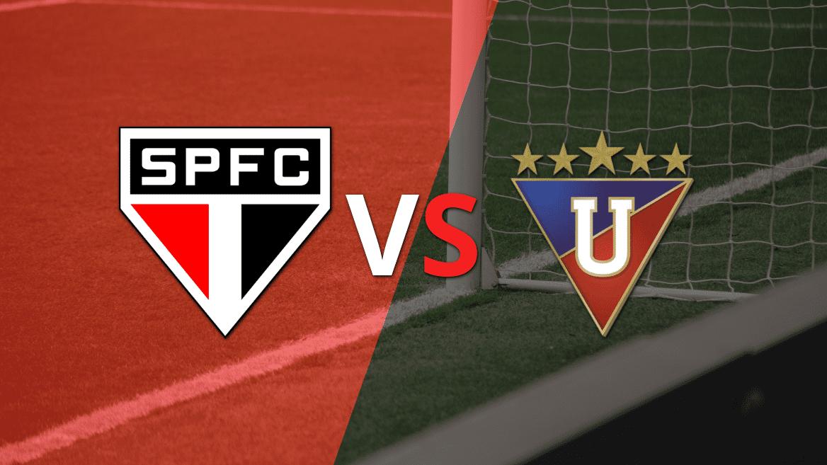 Se enfrentan São Paulo y Liga de Quito por la llave 1