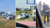 Hidalgo | Se accidentan presuntos escoltas de funcionaria federal: un muerto y tres heridos
