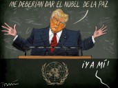 Trump pide el Nobel de la Paz tras presumir de parar siete guerras en ocho meses, algunas de ellas todavía activas