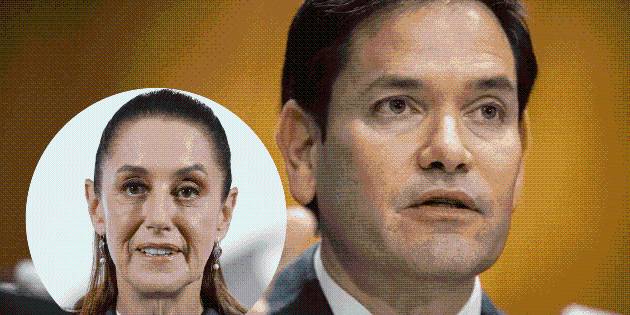 Marco Rubio llegará hoy martes a México; ¿de qué hablará con Sheinbaum?