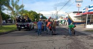 Coloca VdeA 20 toneladas de asfalto por semana en programa de bacheo