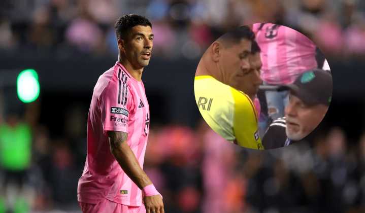 ¿Sanción justa? Revelan el castigo de Luis Suárez tras escupirle a cuerpo técnico del Seattle Sounders