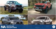 Estas son las 5 pickups más vendidas en Argentina