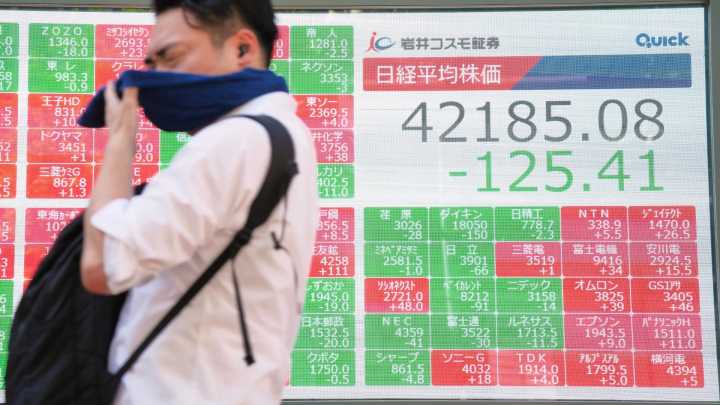 Wall Street steadies with a boost from Alphabet