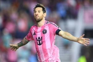 Messi brace lifts Miami in 3-2 MLS win over DC United