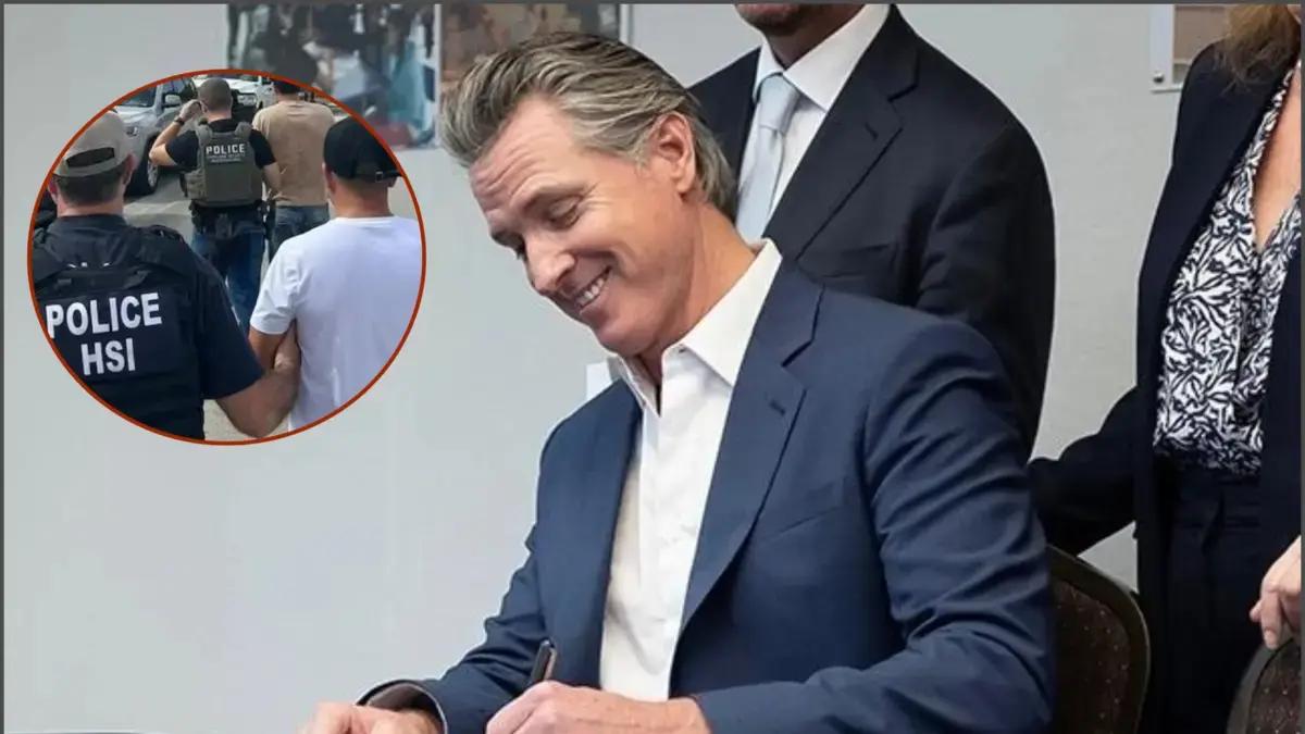 La ley de California que ayudaría a los migrantes cuando ICE se acerque a una escuela: debe firmarla Gavin Newsom