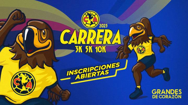 Carrera Club América 2025: fecha, horario y costos, esto es todo lo que tienes que saber