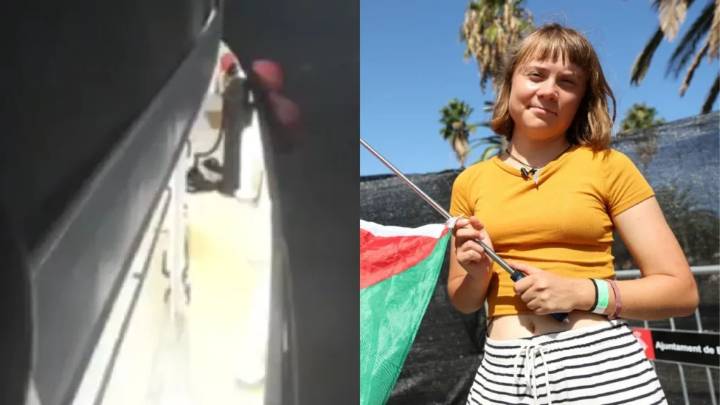 Flotilla hacia Gaza, con Greta Thunberg a bordo, denuncia ataque de dron en Túnez