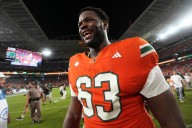 Hurricanes' Samson Okunlola growing into 'excellent' lineman