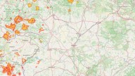 Un mapa interactivo certifica el alcance de los incendios en Castilla y León