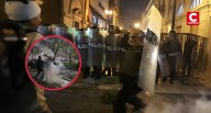 Enfrentamiento entre PNP y jóvenes en marcha contra Dina Boluarte y el Congreso (FOTOS)