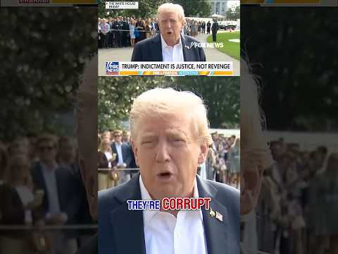Trump predicts more indicments will follow Comey: 'They're corrupt' #shorts