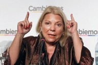 La chaqueña Elisa Carrió está de novia y la diferencia de edad es de 25 años