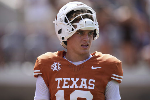Arch Manning promises to improve as Texas prepares for its last game before SEC play