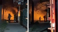 Se queman locales en el centro e Matamoros; siniestro causa pánico y deja severos daños