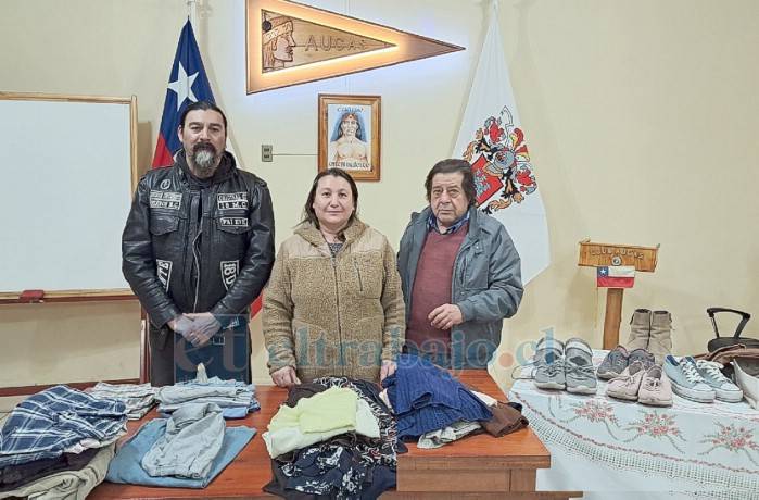 Agrupación y clubes se unen para ayudar a personas en situación de calle