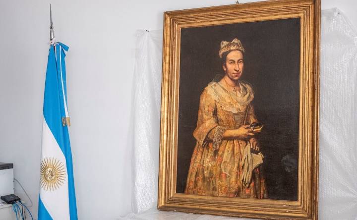 Argentina recupera el cuadro “Retrato de una Dama”; fue robado por fugitivo nazi durante la Segunda Guerra Mundial