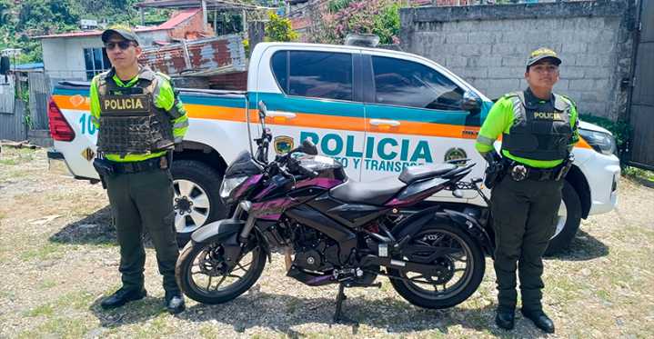 Este es el paso a paso de los operativos realizados en el Tolima para recuparar varias motos robadas
