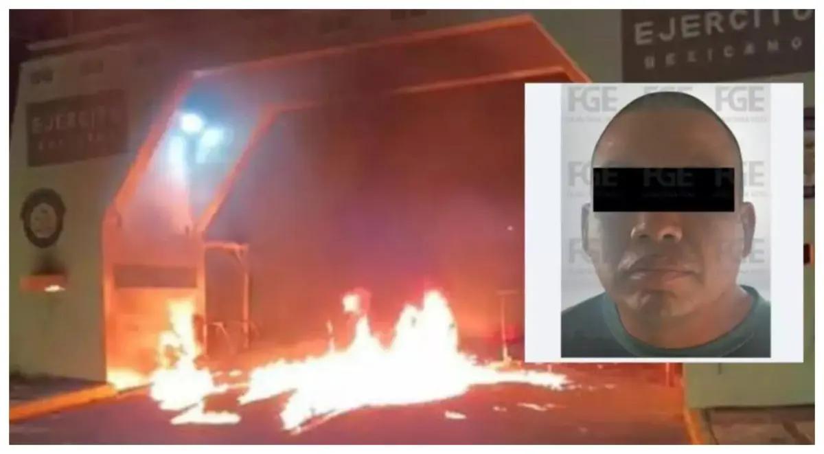 Queman garita de Sedena en Cozumel tras acusar a militar de violar a niña de 9 años que entró a vender chicharrones