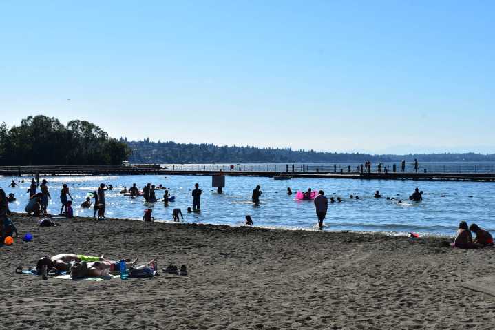Gene Coulon Beach has reopened for swimming