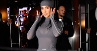 Photos: Kim Kardashian Has a Way of Making Her Gym Fit Look Runway