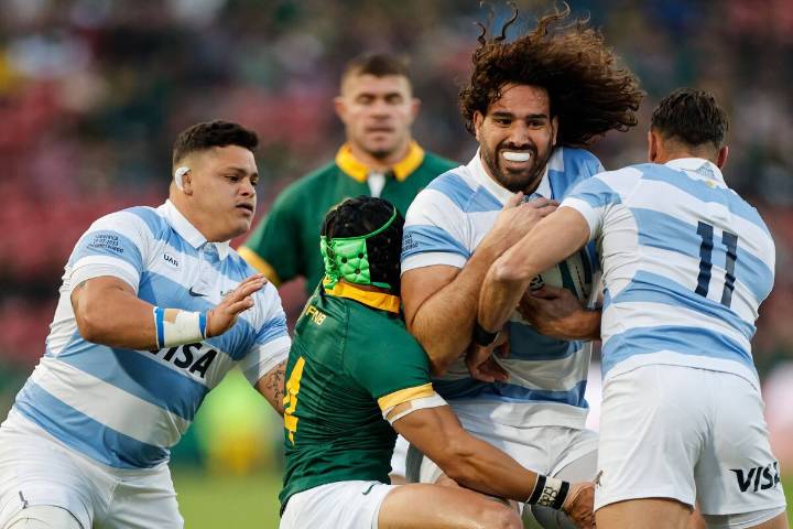 El partido del año. La formación de Los Pumas ante Sudáfrica: Paulos titular y seis forwards en el banco