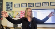 Target Range celebrates math teacher named finalist for presidential award