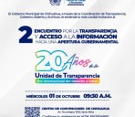 Chihuahua conmemora 20 años de transparencia con foro ciudadano en Expo Chihuahua