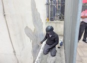 Banksy artwork erased from Royal Courts of Justice as Elon Musk wades into 'censoring' row