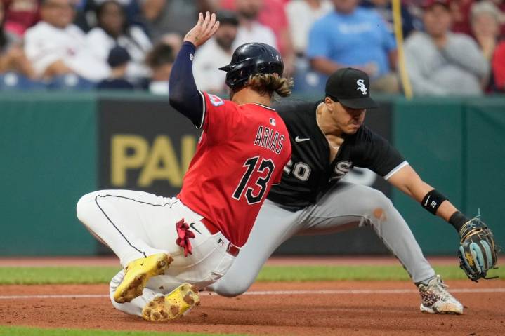 Chicago White Sox lose to Cleveland Guardians 3