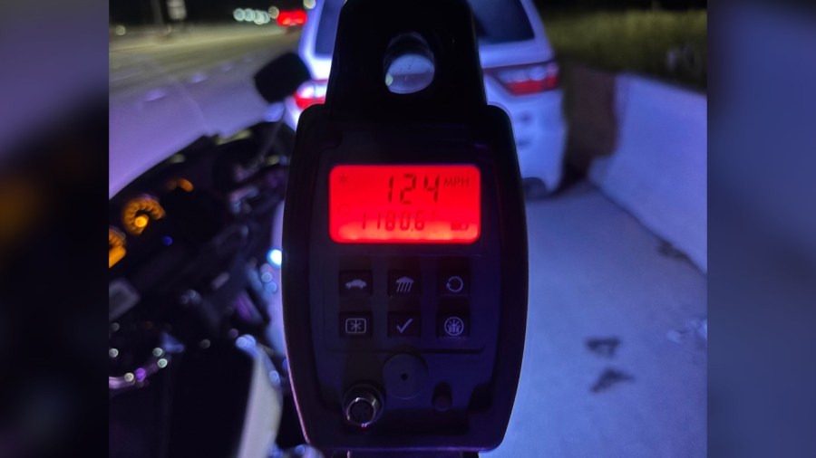 Westminster police catch 2 speedsters, 1 going 124 mph