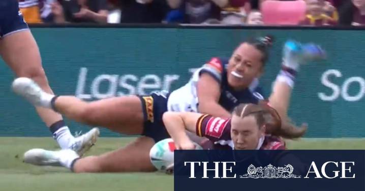 Upton charges over the Cowboys