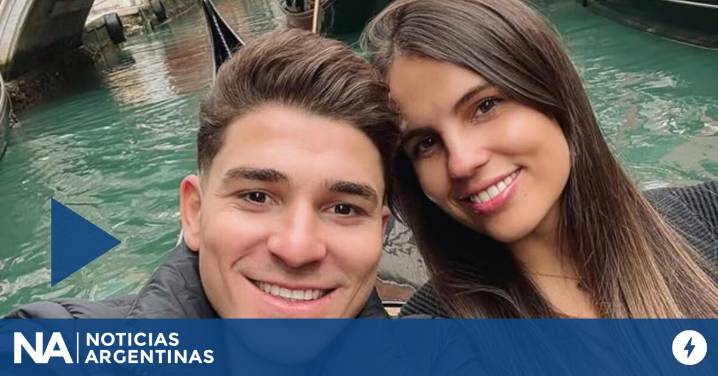 Julián Álvarez y Emilia Ferrero revelaron cómo se llamará su bebé