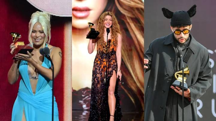Latin Grammy 2025: Shakira, Karol G y Bad Bunny entre los nominados más destacados