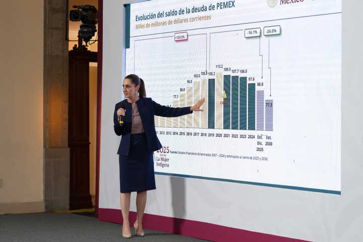 Tenemos que pagar la maldita deuda corrupta de Pemex.