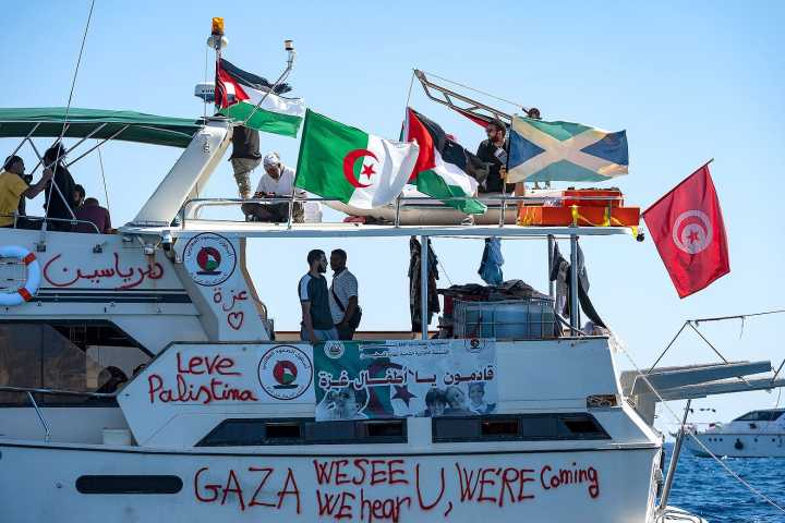Gaza flotilla news: Why a U.S. Army vet joined the humanitarian aid effort.