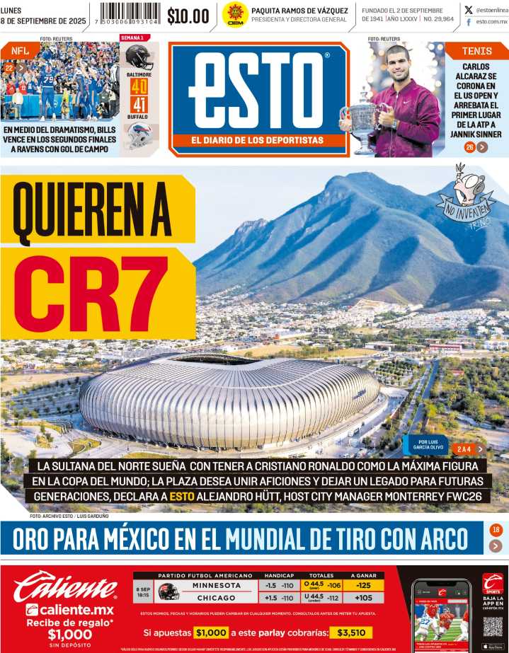 ESTO 8 de septiembre del 2025
