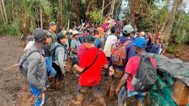 Secuestran a 45 militares en El Tambo, Cauca, en medio de asonada campesina