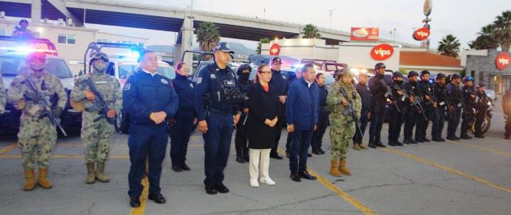Refuerzan operativos de seguridad en Ecatepec con despliegue unificado