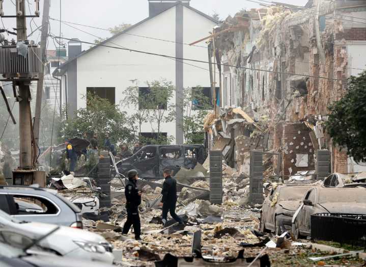 Rusia lanza uno de los mayores ataques aéreos contra Ucrania: cuatro muertos y decenas de heridos