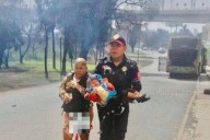 Abuela se sacrificó para proteger a su nieta durante la explosión de un camión cisterna