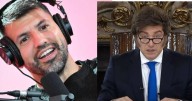 Fuerte polémica con el Kun Agüero por su apoyo a Milei: lo tildaron de "desclasado" en las redes