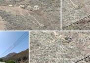 Un operario muere al caer con una excavadora por una ladera en las obras de la carretera Telde