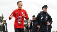 Selección peruana cumplió primer entrenamiento en Montevideo