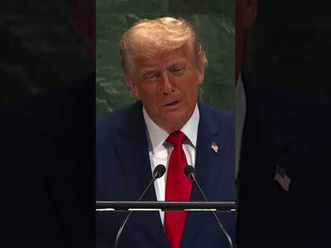 Trump rips United Nations at General Assembly: 'Weren't there for us' #shorts