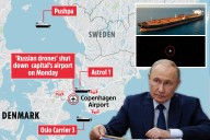 Is Putin’s ‘Shadow Fleet’ behind airport drone carnage? Denmark probing 3 mystery ships lurking off coast during chaos